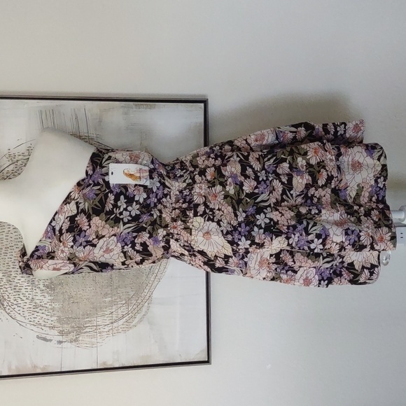 New Summer Boho Floral Dress Size M - Picture 8 of 14